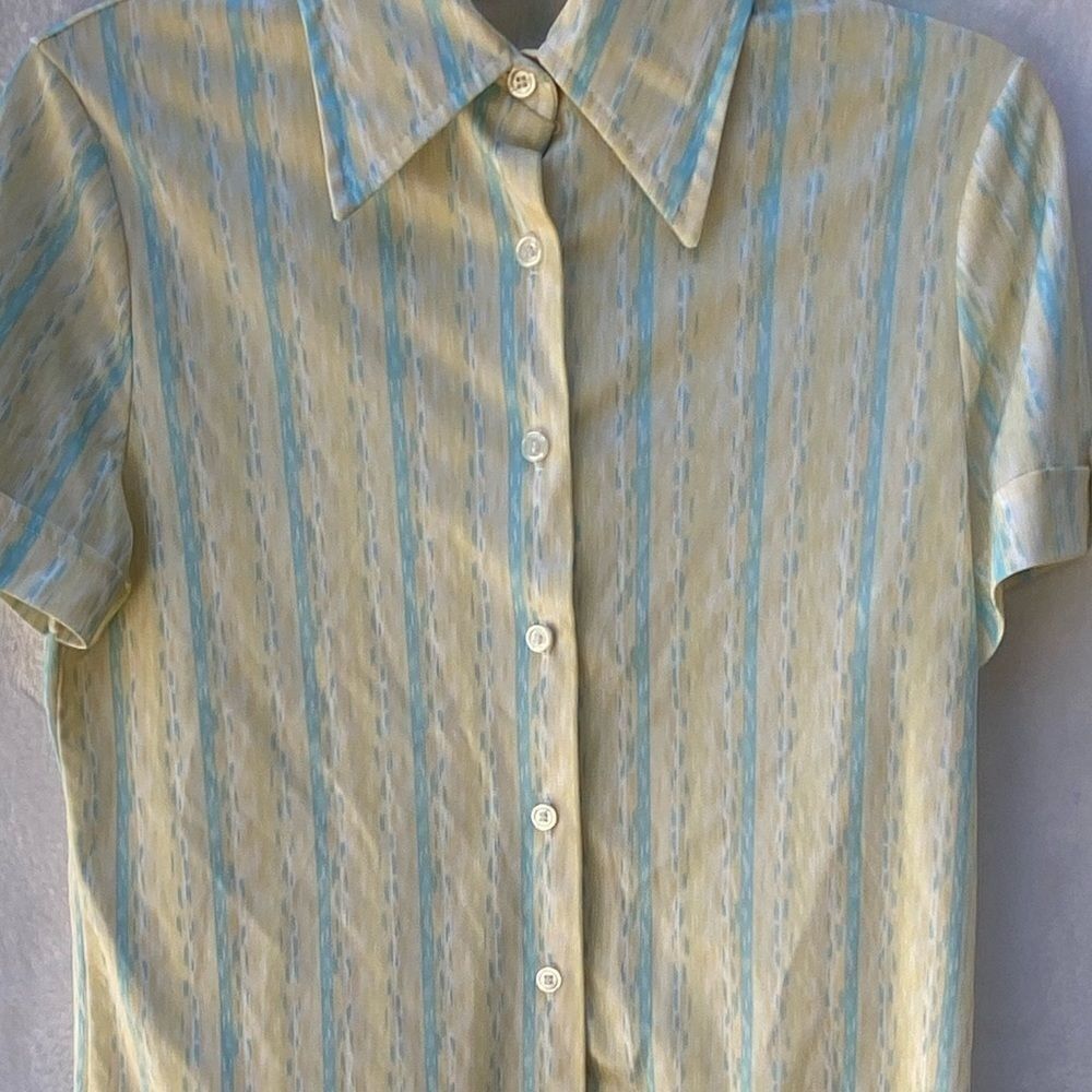 Vintage Devon Polyester Blouse - Picture 4 of 9
